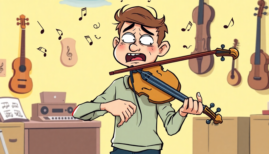 The Violin - A Humorous Journey into String Mastery